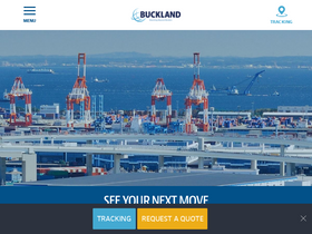 'buckland.com' screenshot