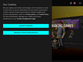 'yoyogames.com' screenshot
