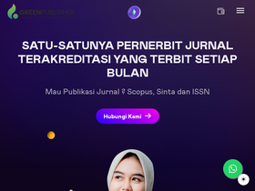 'greenpublisher.id' screenshot