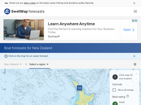 'swellmap.com' screenshot