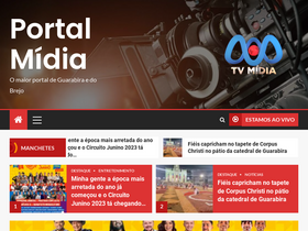 'portalmidia.net' screenshot