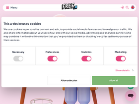 'free.fi' screenshot