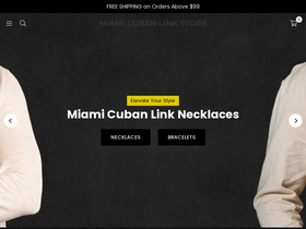 miamicubanlinkstore.com homepage screenshot