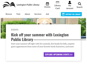 'lexpublib.org' screenshot