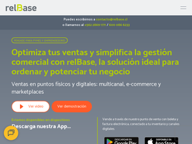 'relbase.cl' screenshot