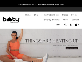 bootybybrabants.com homepage screenshot