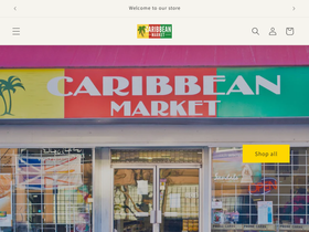 caribbeanmarket.ca homepage screenshot