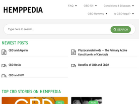 'hemppedia.org' screenshot