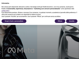 Ottica Dieci Decimi homepage screenshot