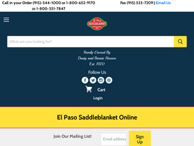 elpasosaddleblanket.com