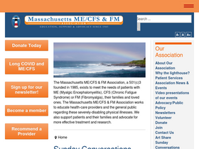 'massmecfs.org' screenshot
