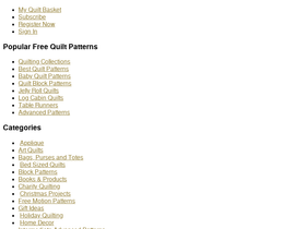 'favequilts.com' screenshot