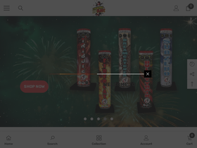 fireworksrfun.ca homepage screenshot