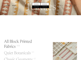 minimalindian.com homepage screenshot