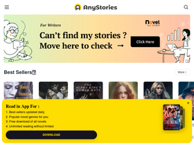 'anystories.app' screenshot
