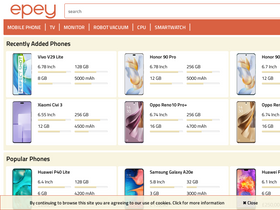 'epey.co.uk' screenshot