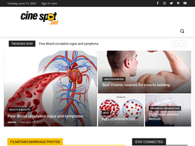 'cinespot.net' screenshot