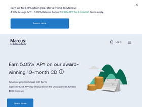 'marcus.com' screenshot