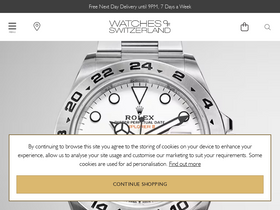 'watches-of-switzerland.co.uk' screenshot