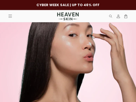 Heavenskin website screenshot