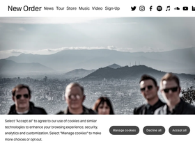 'neworder.com' screenshot