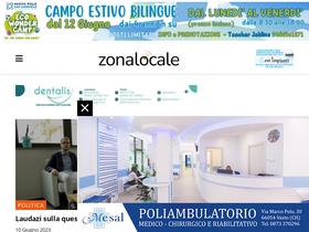 'zonalocale.it' screenshot