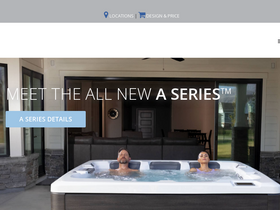 'bullfrogspas.com' screenshot