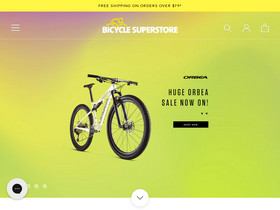 'bicyclesuperstore.com.au' screenshot