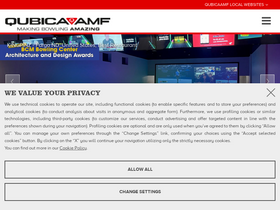 'qubicaamf.com' screenshot