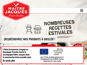 'maitre-jacques.fr' screenshot