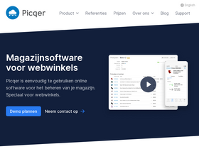 'picqer.com' screenshot