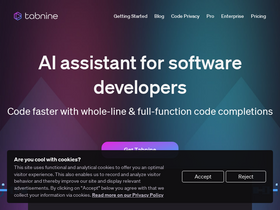 Tabnine - Unlock rapid, secure coding with AI-driven personalized suggestions across IDEs.