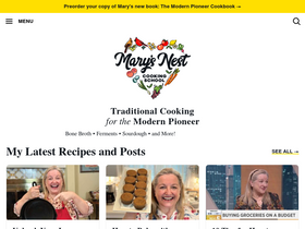 'marysnest.com' screenshot