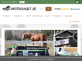 'hestbolaget.se' screenshot