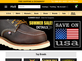 'midwestboots.com' screenshot