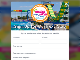 'daytonalagoon.com' screenshot