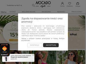 'avocadostyle.pl' screenshot