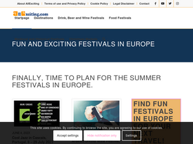 'allexciting.com' screenshot