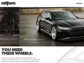 'rotiform.com' screenshot