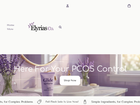 elyziumwellness.com homepage screenshot