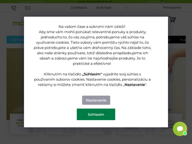 'mojnabytok.sk' screenshot