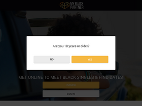 'myblackpartner.com' screenshot