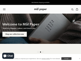 'malpaper.com' screenshot