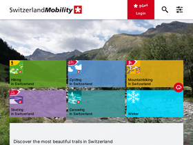 'schweizmobil.ch' screenshot