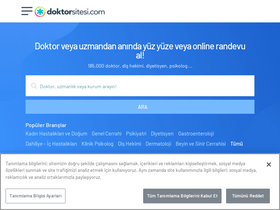 'doktorsitesi.com' screenshot