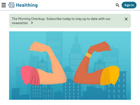 'healthing.ca' screenshot