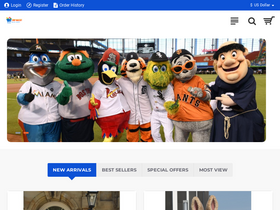 'shopmascot.com' screenshot