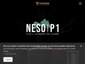 'gamdias.com' screenshot