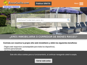 'buscocasita.com' screenshot