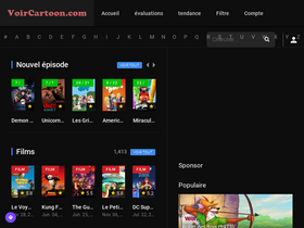 'voircartoon.com' screenshot